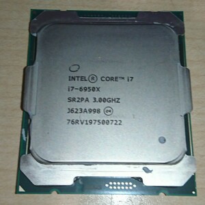 Intel Core i7 6950X LGA2011-3 Broadwell-E/EP 動作確認品 (M92511)