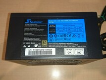 Seasonic 750W ATX プラグイン電源 SSR-750RM 動作確認品 (MB1218)_画像1