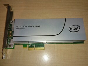 Intel SSD 750 Series 1.2TB PCI-E接続 ClystalDiskInfo正常 (M92515)