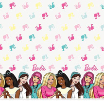 テーブルカバー バービー パーティグッズ 誕生日 室内装飾 キャラクター Barbie_画像2