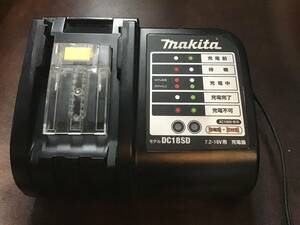 【中古】makita/マキタ　DC18SD 充電器/7.2〜18V用