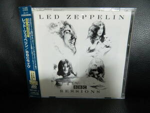 (74)　 LED ZEPPELIN　　/　BBC SESSIONS　 　日本盤　 ２枚組　 　ジャケ、日本語解説 経年の汚れあり