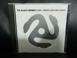 (11)　 THE BLACK CROWES　　/　 THREE SNAKES AND ONE CHARM　　日本盤　 　ジャケ、日本語解説 経年の汚れあり