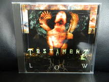 (70)　 TESTAMENT　　/　 LOW　　　日本盤　 　 ジャケ、日本語解説 経年の汚れあり_画像1