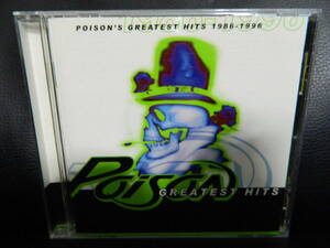 (27)　 POISON　　 / POISON'S GREATEST HIT 1986　ー　1996 　 日本盤　 ジャケ、日本語解説 経年の汚れあり