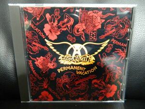 (3)　 AEROSMITH　　/　　PERMANENT VACATION 　　　輸入盤　　　ジャケ、経年の汚れあり