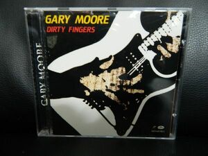 (54)　 GARY MOORE　　/　　DIRTY FINGERS　　　輸入盤　　　ジャケ、経年の汚れあり
