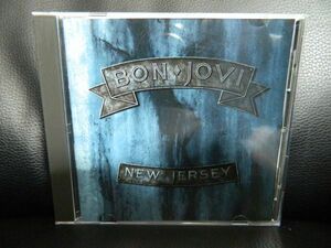 (18)　 BON JOVI　　/　　NEW JERSEY　　 　日本盤　　　ジャケ、経年の汚れあり　　