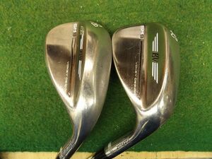 【税込】5291 VOKEY SM9 ブラッシュドスチール 52+58 DG S200 リシャフト セット タイトリスト ボーケイ .