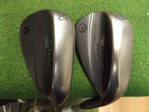 【税込】5309 VOKEY SM7 ジェットブラック 52+58 NS MODUS3 TOUR 120 X リシャフト セット タイトリスト ボーケイ