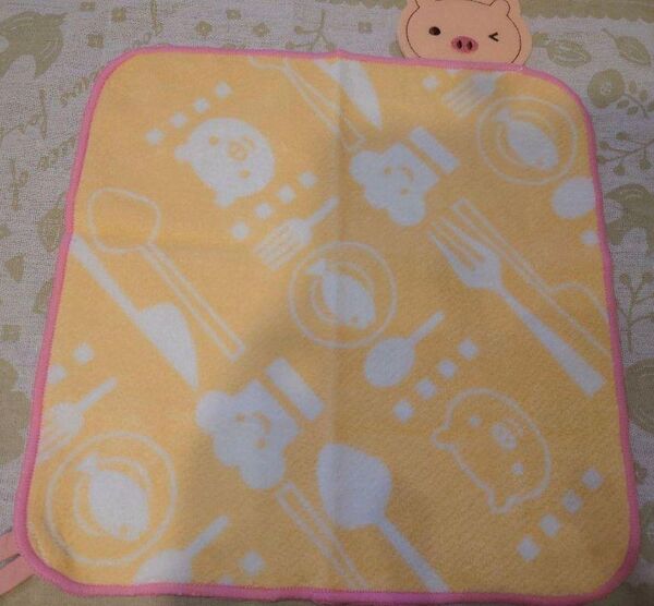 千趣会 ちょこちょこ のぞきっこ ループハーフタオルハンカチ キッズ 保育園 幼稚園 赤ちゃん 子供用
