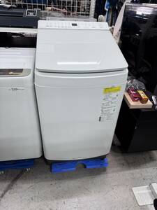 美品 Panasonic 洗濯乾燥機 NA-FW80K8 8kg 2020年製 洗濯機 ホワイト 説明書 ふろ水給水ホース付き 洗濯機 パナソニック ☆ (引き取り限定)