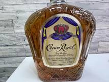 【D1092TY】未開栓 Crown Royal クラウン ローヤル 750ml 40％ カナディアン ウイスキー 保管袋付 _画像2