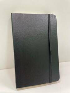 【B12256TY】未使用保管品 MOLESKINE モレスキン 手帳 ブラック 小型 ポケット付き