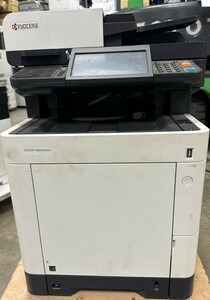 KYOCERA 京セラ カラーA4複合機　ECOSYS M6635cidn 総使用枚数 31518 枚 大阪発 023-1108 両面印刷/ADF/給紙カセット/手差しトレイOK