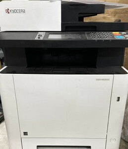 KYOCERA Kyocera color A4 multifunction machine ECOSYS M5526cdw total use sheets number 30135 sheets Osaka departure 023-1225 both sides printing /ADF/. paper cassette / hand inserting tray OK