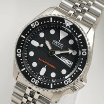 セイコー SEIKO 腕時計 プロスペックス SKX007 7S26-0020 ブラックボーイ SCUBA DIVER'S 200m 自動巻 中古 良品 [質イコー]_画像1