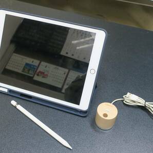 iPad 第７世代 セルラーモデル MW6G2J/A applepencil 第1世代及びpencil卓上充電器付きにての画像1
