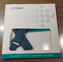 新品未開封 FITBIT.COM 独占販売 Google Fitbit 純正 Charge 6 ＆ Charge 5 用インフィニティベルト スチールブルー Sサイズ Small_画像1