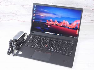 Aランク Lenovo X1 Carbon Gen8 第10世代 i5 10310U メモリ8GB NVMe256GB 14インチ フルHDモバイル Win11