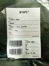 【Sサイズ 新品未使用】2021AW WTAPS “ TORPOR JACKET ” ダウンジャケット OLIVE DRAB ／ ダブルタップス.DESCENDANT.GIP-STORE.FPAR_画像10