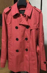 coach Coach trench coat red XS beautiful goods 