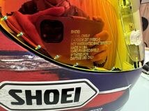 新古品　SHOEI マルケス アメリカ X-Fourteen M(54-55cm？) レプリカ　レディース メンズ　ミラーシールド　アウトレット_画像8