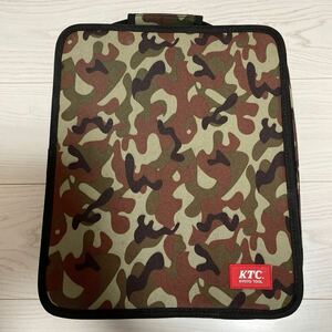 [ unused ] [ super-discount ] KTC tool bag active bati series duck EKL-150C camouflage bike tool box tool box tool camp 
