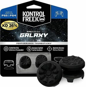 KontrolFreek (コントロールフリーク) FPS フリーク Galaxy ブラック プレイステーション4(PS4)/プレイステーション5(PS5)用 ブラック 