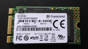 512GB M.2 2242 SSD 430S/SATA III M.2 SSD【Transcend TS512GMTS430S】
