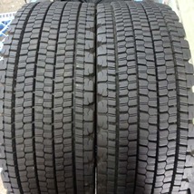 冬 4本SET 会社宛 送料無料 245/70R19.5 136/134 TB ブリヂストン W900 2022年製 地山 溝有り 低床 大型トラック 人気モデル BS NO,Z4817_画像4