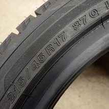 冬新品 4本 会社宛 送料無料 215/45R17 87Q ヨコハマ アイスガード IG60 プリウス 86 BRZ ウィッシュ レガシィ インプレッサ ノア NO,E7651_画像6