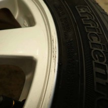 夏4本新品 2023年製 会社宛 送料無料 155/65R14×4.5J グッドイヤー EfficientGrip ECO EG01 ダイハツ 純正 アルミ タント ココア NO,D3672_画像8