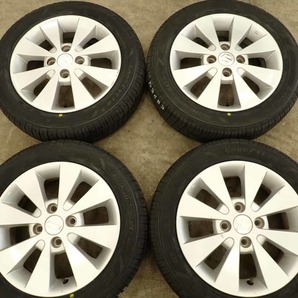 夏新品 2023年製 4本SET 会社宛送料無料 155/65R14×4.5J 75S グッドイヤー EfficientGrip ECO EG01 アルミ ラパン MRワゴン 特価 NO,D3683の画像4