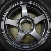 冬4本SET 会社宛送料無料 175/80R16×5.5J 91Q ヨコハマ アイスガード G075 バリ溝 アルミ AZオフロード ジムニー JB64 JB23 JA11 NO,Z4976_画像2