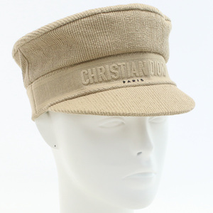 中古良品ディオールChristian Dior キャスケット コットン ブランド 02DCP920A140 ランク：A us-2 レディース