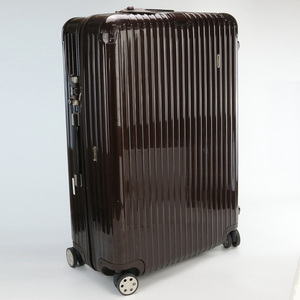 中古リモワRIMOWA キャリーケース ポリカーボネート 872.77.1.0 ブラウン系　 ランク：AB us-2