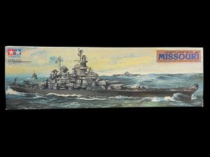 【TAMIYA】タミヤ 1/350 アメリカ海軍戦艦 BB-63ミズーリ 艦船シリーズプラモデル 未組立 U.S.BATTLESHIP BB-63 MISSOURI