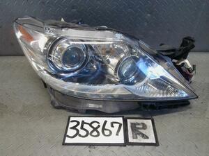 レクサス LS DBA-USF40 右ヘッドライトASSY LS460 バージョンC Iパッケージ 1G5 コイト 50-103 HID 35867