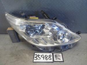 アルファード DBA-ANH20W 右ヘッドライトASSY 240X 8人 202 イチコ 58-21 HID 35988