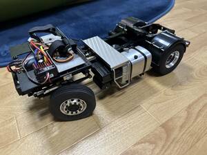 LESU 1/14 トラック トラクター ベース トレーラー 完成品　サーボ ESC