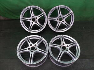 ☆　ホイール　SSR　INTEGRAL-GTI　17×7.0J　+45　PCD114.3　5H　17インチ　シルバー　4本　☆