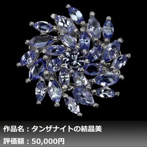 【1円新品】イケゾエガレ｜5.00ct 天然タンザナイト K14WG仕上リング 16号｜作家モノ｜本物保証｜NGL鑑別対応