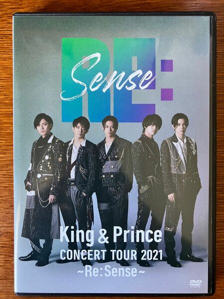 King & Prince CONCERT TOUR 2021 ~Re:Sense~ 通常盤　DVD キンプリ