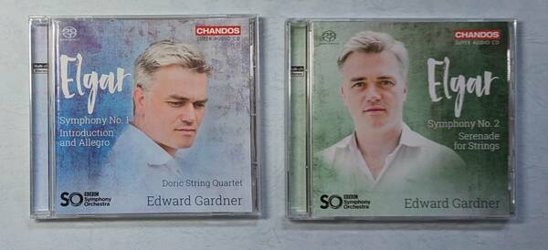 【送料無料・補償付】エルガー: 交響曲第１番・第２番 他　エドワード・ガードナー＆BBC交響楽団（SACD２点）