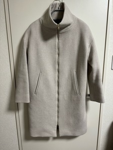 【美品】HERNO/ヘルノ　ウールコート（白）