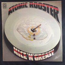 1円スタート!【UK-ORIGINAL】ATOMIC ROOSTER アトミックルースター NICE'N' GREASY DNLS-3049 美盤 MAT 2/1 LP アナログ プログレ_画像1