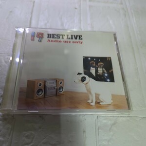 19 BEST LIVE Audio use only CD