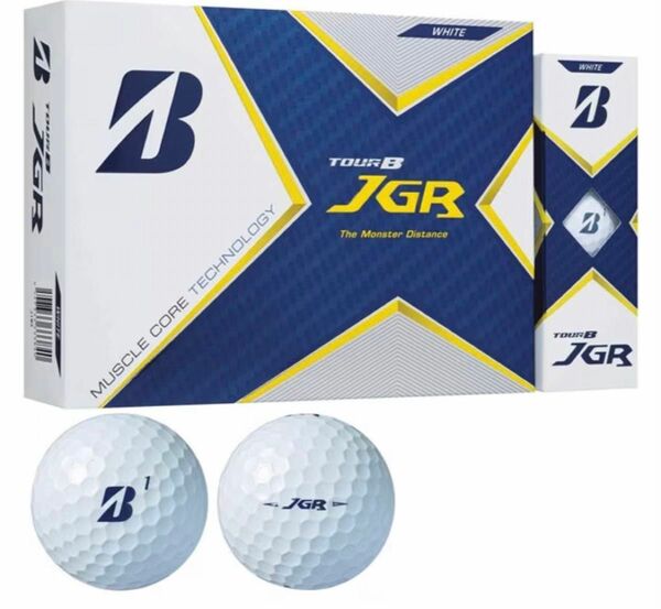 TOUR B JGR （ホワイト） 2021年モデル 1ダース ブリヂストン BRIDGESTONE ホワイト 飛びのマッスル