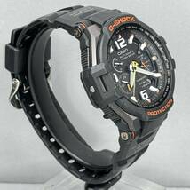 良品 G-SHOCK GW-4000-1AJF グラビティマスター スカイコックピット タフソーラー 電波受信 電波ソーラー マルチバンド6 オレンジ ブラック_画像6